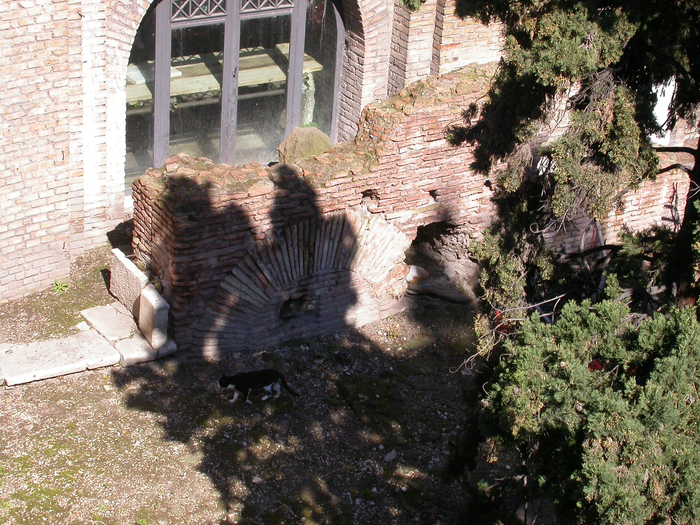 Largo Argentina behind Temple A